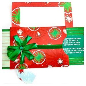 🆕 2x MERI MERI Holiday Decorated Gift Card Slide Out Set w/Great Details! NWT